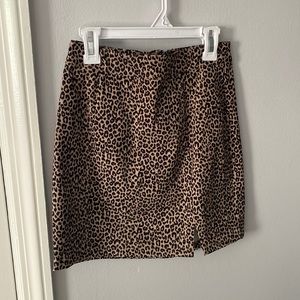 Garage Leopard "As If!" Skirt